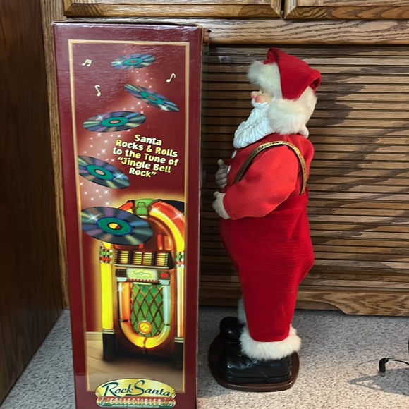 Christmas Fantasy LTD Holiday Vintage Jingle Bell Rock Santa